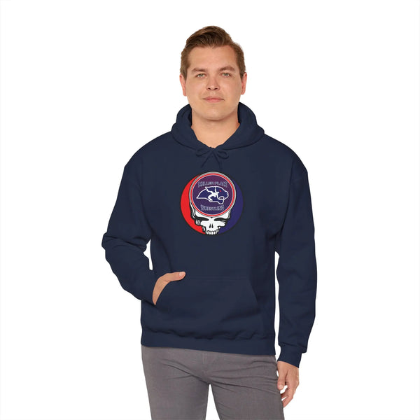 Grateful Dead - Miller Place Wrestling Stealie Grateful Dead Unisex Heavy Blend Hoodie - StealieShop